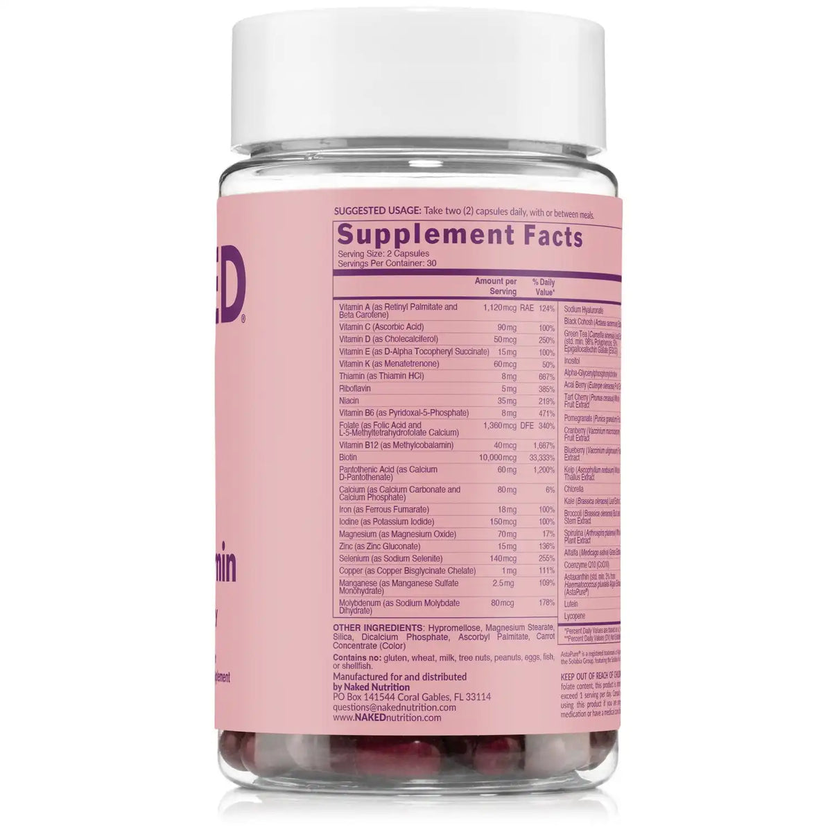 Multivitamin for Women | Women's Multi - 60 Capsules