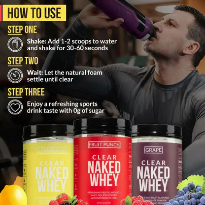 Lemonade Whey Protein Isolate | Clear Naked Whey