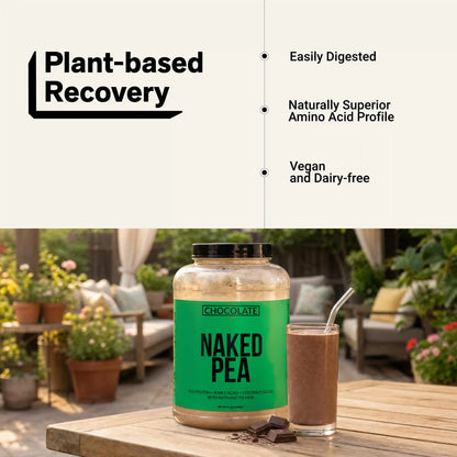 Chocolate Pea Protein Powder | Naked Chocolate Pea - 5LB