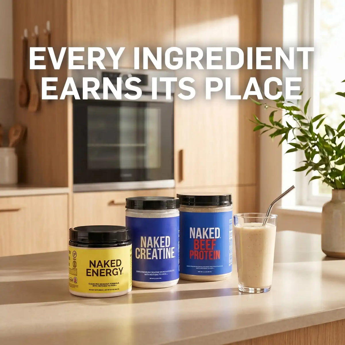 Vanilla Beef Protein Powder | Naked Vanilla Beef Protein - 1.2LB