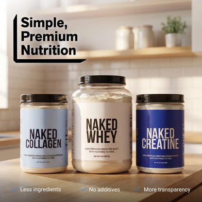 Chocolate Peanut Butter Whey Protein Powder | Naked Whey - 5LB