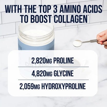 Vanilla Collagen Peptides with Hyaluronic Acid | Naked Collagen Advanced - 1.3 LB