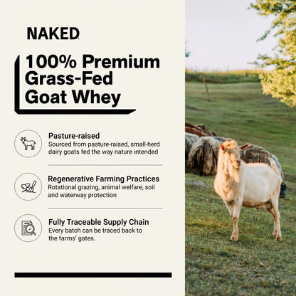 Goat Whey Protein Powder | Naked Goat - 2lb