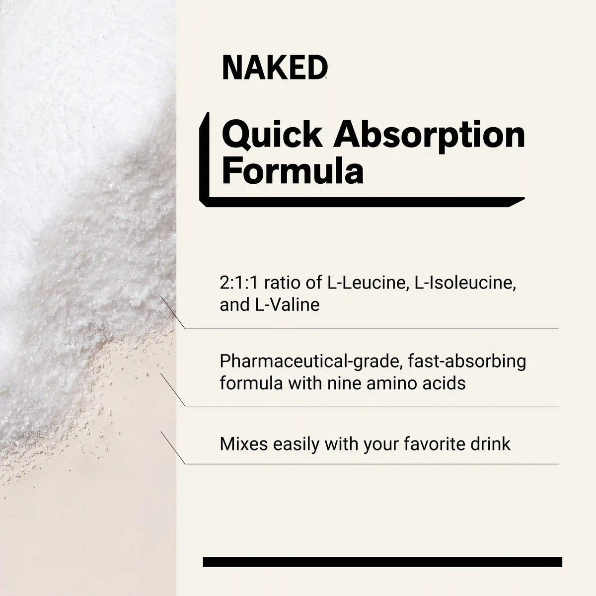 Mango Essential Amino Acids Supplement | Naked EAAs - 26 Servings